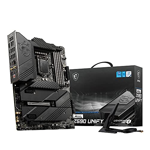 MSI MEG Z590 UNIFY マザーボード ATX Intel Z590チップセット搭載 MB5238 MSI MEG Z590 UNIFY マザーボード ATX Intel Z590チップセット搭載 MB5238