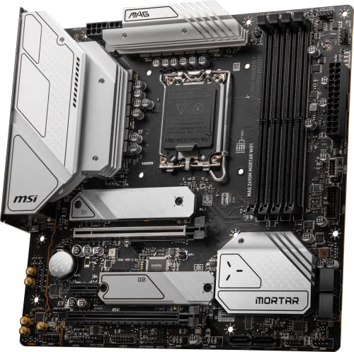 MSI MAG Z690M MORTAR WIFI }U[{[h Micro-ATX Intel Z690`bvZbg 12CPU(LGA1700)Ή MB5747 Vo[