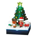 ナノブロック ストーリーズコレクション 光ファイバーLED+クリスマスツリー NBH_018