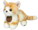 グレイスフル ネコ (日本製) こねこのミーヤ マンチカン ゴールド 立ち ぬいぐるみ 全長21cm