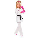 バービー(Barbie) 東京オリンピックライセンス バービー からてのせんしゅ 東京2020オリンピック 着せ替え人形 ドール、アクセサリーセット 3歳~ G...