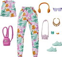 バービー ファッション アクセサリー パック (ジュラシックワールド ノースリーブシャツパンツ)