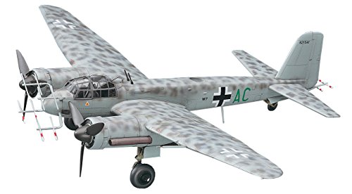 ハセガワ 1/72 ドイツ空軍 ユンカース Ju88G-6 ナハトイェーガー プラモデル E32