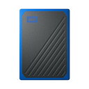 WD ポータブルSSD 2TB USB3.0 ブルー My Passport Go 外付け / 3年保証 PS4 / Xbox Oneメーカー動作確認済 WDBMCG0020BBT-WESN