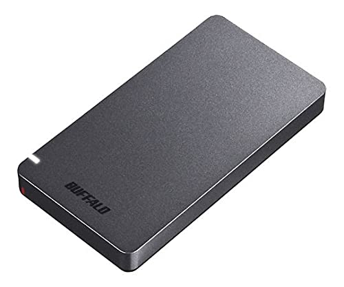 バッファロー SSD-PGM480U3-B USB3.2(Gen2) ポータブルSSD 480GB ブラック バッファロー SSD-PGM480U3-B USB3.2(Gen2) ポータブルSSD 480GB ブラック