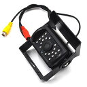 PolarLanderユニバーサル防水カーリアビューカメラトラックバックカメラヘビーデューティ18 LED IRナイトビジョン12V 24V