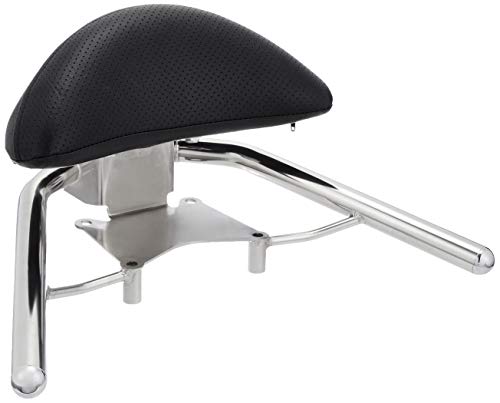 キタコ(KITACO) タンデムバックレスト ディオ110(JK03/JF58/JF31) リード125(JK12/JF45)等 タンデムバー付バックレスト300 シルバー 80-652-14370