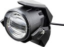 キジマ (kijima) バイク バイクパーツ フLEDフォグランプ イエロー 12V9.8W 3000K 防水防塵P68 1個入 205-3271Y