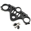 ジータレーシング(ZETA RACING) HONDA CBR250RR フライト トップブリッジ ブラック F4680(旧品番:ZS41-0210) ダートフリーク DIRTFREAK(2)