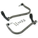 ジータレーシング(ZETA RACING) CRF250L/(S)/RALLY/(S)(MD47) 21-23 アドベンチャーアーマーハンドガード チタンカラー 3種類の取付方法 高剛性アルミ合金 プロテクション オフロード ダートフリーク Dirt