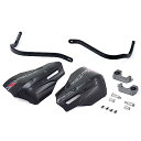 ジータレーシング(ZETA RACING) アーマーハンドガードXC-PROキット 大径バー用(28.6mm) Uクランプ ブラック/ブラック ZE72-505...