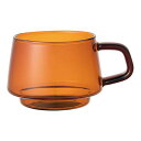 KINTO (キントー) SEPIA カップ 270ml アンバー 耐熱ガラス 電子レンジ 食洗機対応 ギフト プレゼント 21740