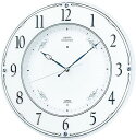 セイコークロック(Seiko Clock) 掛け時計 電波 アナログ 木枠 白 パール LS230W(3)