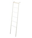 山崎実業(Yamazaki) ラダーハンガー ホワイト 約W45 D24 H160cm タワー tower ラダーラック ハンガーラック 2812(3)