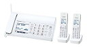 パナソニック おたっくす デジタルコードレスFAX 子機2台付き 1.9GHz DECT準拠方式 ホワイト KX-PZ210DW-W