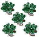 京焼 清水焼 箸置 江泉 クローバー HEK326 5個セット