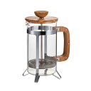 HARIO(ハリオ) カフェプレス ウッド プレス式コーヒー フレンチプレス オリーブウッド 耐熱ガラス 4杯用 実用容量600ml ギフト プレゼント CPS...