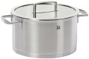 ZWILLING ツヴィリング 「 バイタリティ ストックポット 24cm 6L 」ステンレス 深型 両手 寸胴 鍋 底面3層構造 IH対応 食洗器対応 日本正...