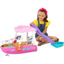 限定 バービー(Barbie) プールすべりだいつき ドリームボート (ドール別売) きせかえ人形 ハウス バービー人形 3歳から ピンク HJV37