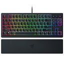Razer レイザー Ornata V3 Tenkeyless 心地良いクリック感のメカ メンブレンスイッチ搭載テンキーレス薄型有線キーボード ロープロファイル...