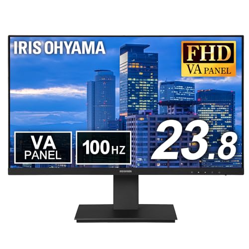 アイリスオーヤマ モニター 24インチ VAパネル 液晶ディスプレイ 24インチ ILD-D23FHT-B ブラック アイリスオーヤマ モニター 24インチ VAパネル 液晶ディスプレイ 24インチ ILD-D23FHT-B ブラック