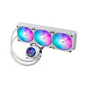 ASUS CPUクーラー 360mm オールインワン AIO 水冷 LCD ROG STRIX LC III 360 ARGB LCD WHT 白 国内正規代理店品(2)