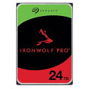 Seagate IronWolf Pro 3.5インチ データ復旧 3年付 24TB 内蔵 ハードディスク HDD CMR 5年保証 6Gb/s 512MB 7...