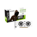 玄人志向 NVIDIA RTX3050 搭載 グラフィックボード GDDR6 6GB 搭載モデル 国内正規品 GK-RTX3050-E6GB/WHITE/LP