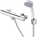 TOTO 浴室用 壁付サーモスタット混合栓 コンフォートウェーブシャワー(樹脂) 寒冷地向け TBY01401Z シルバー
