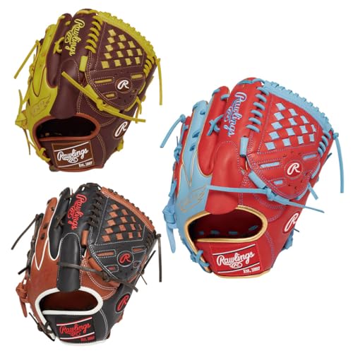 ローリングス(Rawlings) 野球 グラブ グローブ 大人用 軟式 MLBカラーシンク COLOR SYNC 投手用 サイズ 11.75 GR4HMA15W チョコレート/イエロー 左投用 ローリングス(Rawlings) 野球 グラブ グローブ 大人用 軟式 MLBカラーシンク COLOR SYNC 投手用 サイズ 11.75 GR4HMA15W チョコレート/イエロー 左投用