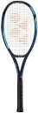 ヨネックス(YONEX) 硬式テニス ラケット Eゾーン 100 中 上級者向け フレームのみ スカイブルー(018) G2 07EZ100