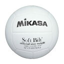 ミカサ(MIKASA) ママさんバレーボール 4号 練習球 (中学生 ママさん) ホワイト 天然皮革 MVP400MALP 推奨内圧0.3(kgf/ԩ...