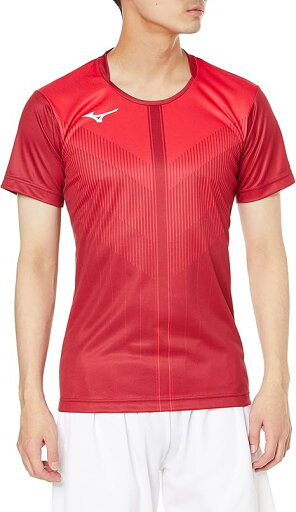 Mizuno バレーボールウエア 全日本ゲームシャツ(半袖) V2JA8501 アドレナリンレッド 日本 2XL (日本サイズ3L相当) Mizuno バレーボールウエア 全日本ゲームシャツ(半袖) V2JA8501 アドレナリンレッド 日本 2XL (日本サイズ3L相当)