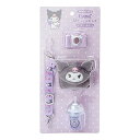 サンリオ(SANRIO) サンリオ おでかけ小物セット クロミ クロミちゃん kuromi ぴたっとふれんず キャラクター 5.5 1.5 4cm 511072 SANRIO