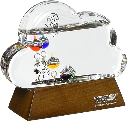 茶谷産業 スヌーピー ガラスフロート温度計 クラウド 151-333211 「ピーナッツ(PEANUTS)」 W13.5 D5 H11cm 茶谷産業 スヌーピー ガラスフロート温度計 クラウド 151-333211 「ピーナッツ(PEANUTS)」 W13.5 D5 H11cm