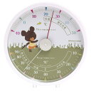 EMPEX エンペックス気象計 くまのがっこう 温 湿度計(丸型) 124 120 27mm ホワイト(3)