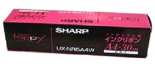 シャープ FAX用インクリボン UX-NR5A4W シャープ FAX用インクリボン UX-NR5A4W