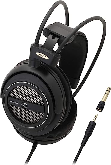 audio-technica エアーダイナミック オープン型ヘッドホン ATH-AVA500 ブラック