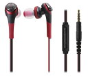 audio-technica SOLID BASS iPod/iPhone/iPadpJi^Cz dቹ bh ATH-CKS550i RD