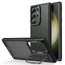 ESR Galaxy S23 / S23+ / S23 Ultra スタンドケース レンズスタンド内蔵 米軍MIL規格の落下防止 ワイヤレス充電対応 スリム ス...