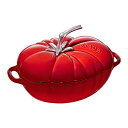 staub ストウブ 「 トマト ココット チェリー 25cm 」 両手 ホーロー 鍋 IH対応 日本正規販売品 La Cocotte Special Shap...