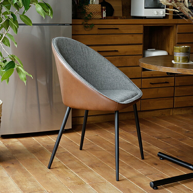 ダイニングチェア Teca（テクア） ダイニングチェア ダイニングチェアー チェアー チェア 食卓 ダイニング キッチン 椅子 イス モダン 木製 スチール ファブリック カフェ 北欧 西海岸 ブルックリン ヴィンテージ