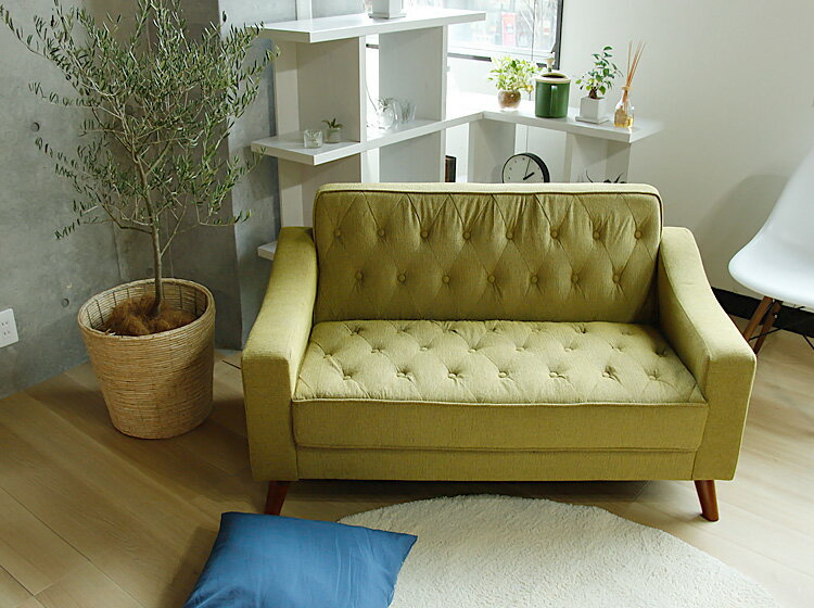 2人掛けソファー ASHBYアシュビー グリーン