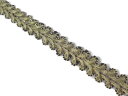 キラリ手芸部 NO.5300手芸用ブレード リボン(金色:ゴールド)幅0.8cm×長さ3m巻き