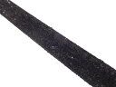 キラリ手芸部 No.303ラメブレード リボン(黒:ブラック)_幅1cm×長さ3m巻き【131122ブレード リボン】(手芸用)