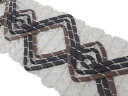 キラリ手芸部 No.3039ブレード リボン_白色(ホワイト)_幅5.5cm×2m巻き(手芸用)