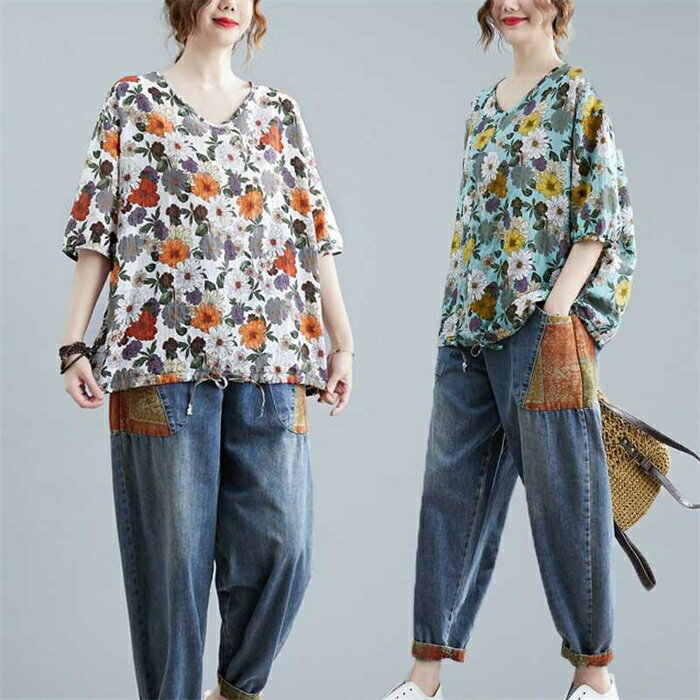 楽天市場】Vネック(柄花・植物)(Tシャツ・カットソー 楽天市場】Vネック(柄花・植物)(Tシャツ・カットソー