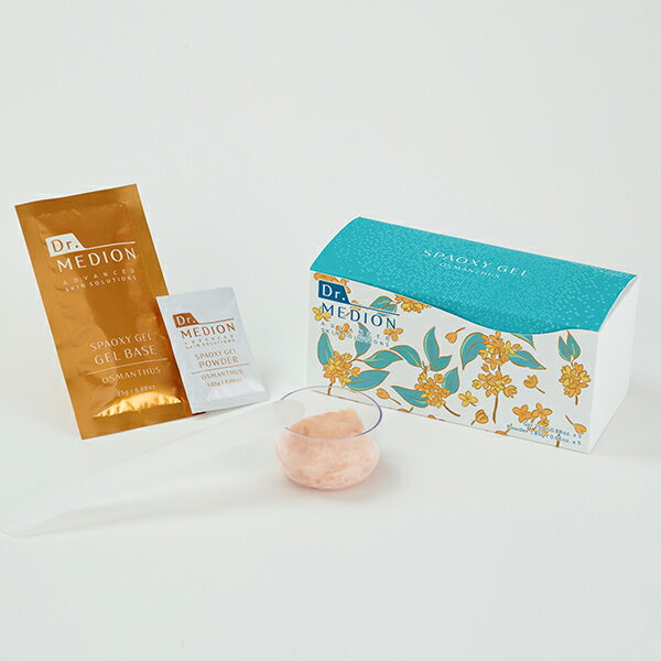 【ポイント最大26倍】【数量限定】ドクターメディオン スパオキシジェル オスマンサス 高濃度炭酸 毛穴 肌荒れ 艶やかな肌 滑らか 健康的な透明感＜Dr.MEDION／ドクターメディオン＞【正規品】【ギフト対応可】のサムネイル