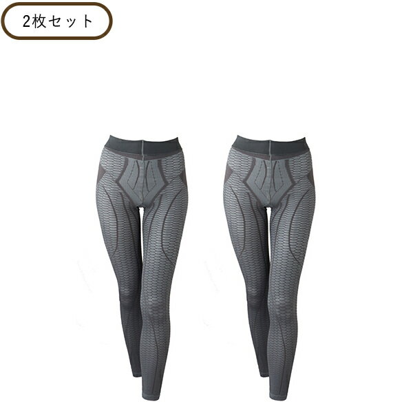【ポイント最大32倍】MAEE マイクロタッチレギンス 2枚セット 医師監修 ハニカム型 インナーウェア マイクロタッチ 吸湿 速乾 むくみ ケア 予防 リンパ...