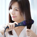 【7/26 10時〜ポイント最大18倍】ダフニ ブラシ型ヘアアイロン ダフニパワー DH1.4P ストレートヒートブラシ ヘアケア器具 美容 簡単 時短 オート...